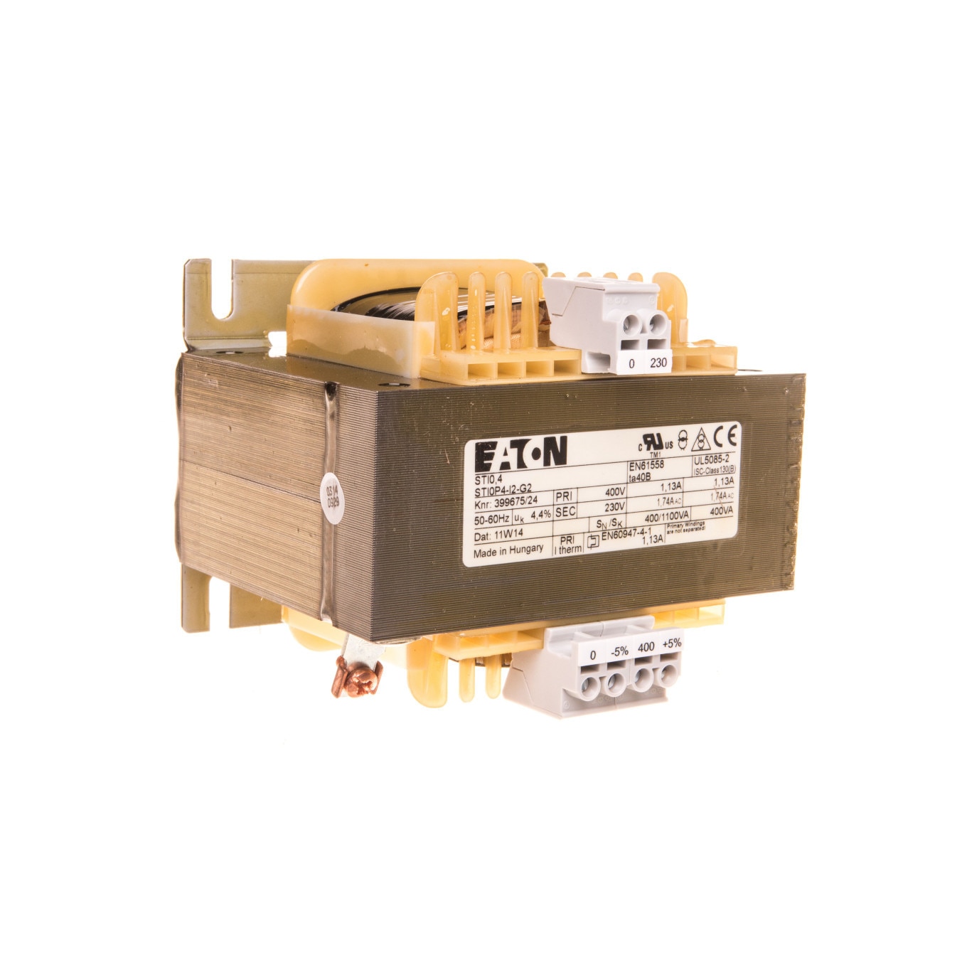 TRANSFORMATEUR MONOPHASÉ STM 100VA 230 / 24V 16224-9923 EUR 113,23 - FR