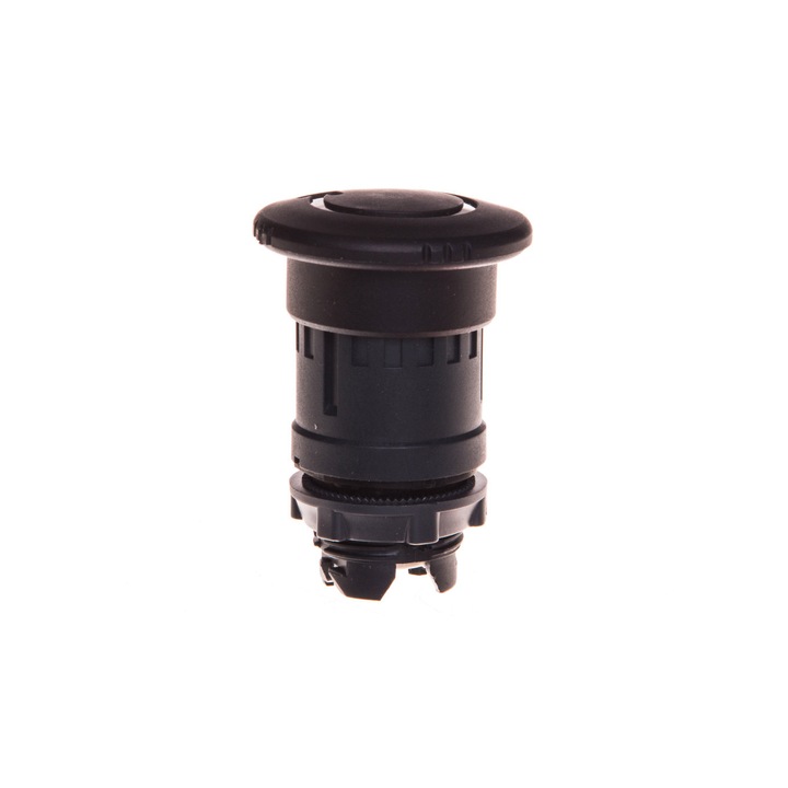Buton ciuperca , Schneider Electric, Prin rotire, Negru