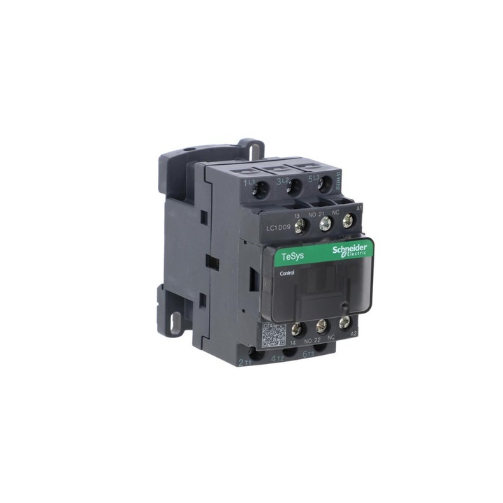 Contactor putere 9A, 3P, 400V AC, SCHNEIDER, IP20, 77x45x86mm