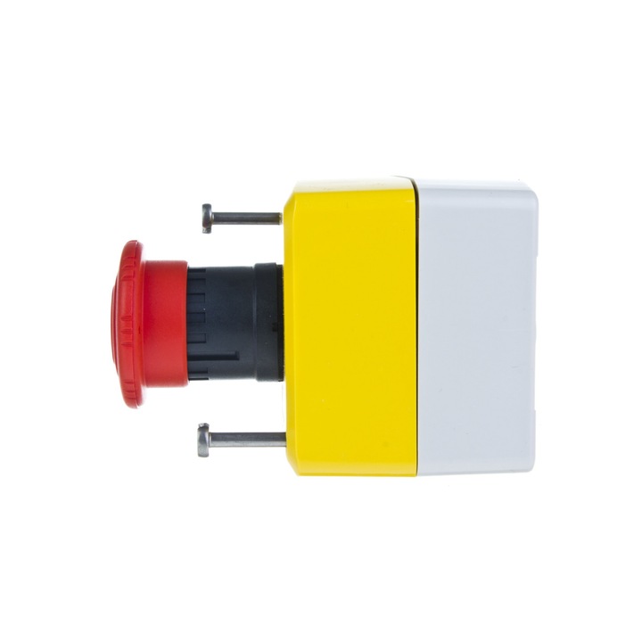 Caseta cu intrerupator de siguranta prin rotire, Schneider Electric, 1Z, 1R ,galben, IP65, XALK178E