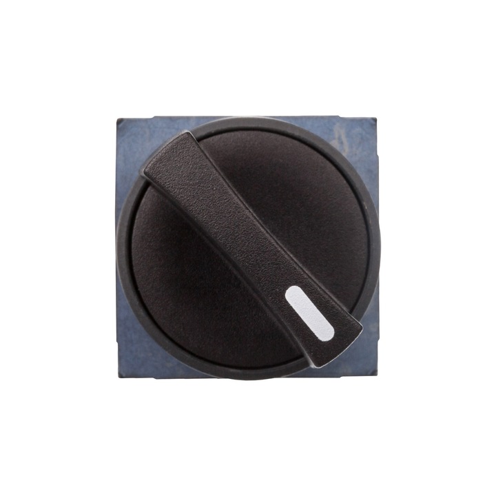 2 állású kapcsoló, Schneider Electric, 1Z 1R, önvisszavezetés nélkül, fekete, 22 mm