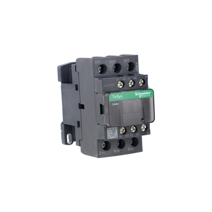 Contactor putere 25A, 3P, 110V AC, Schneider, 85x45x92mm
