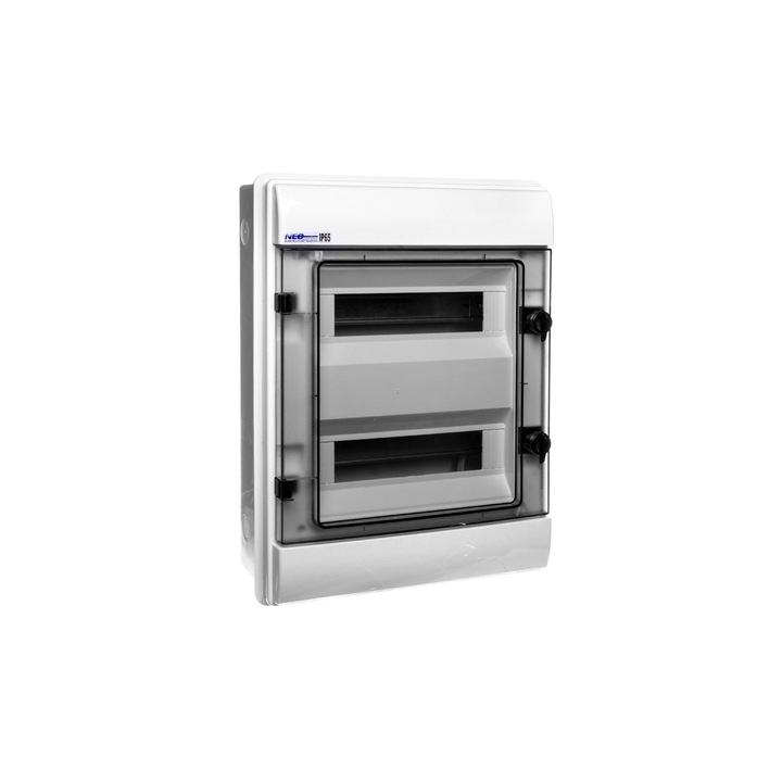 Tablou modular ermetic, 2x12, Incastrat, IP65
