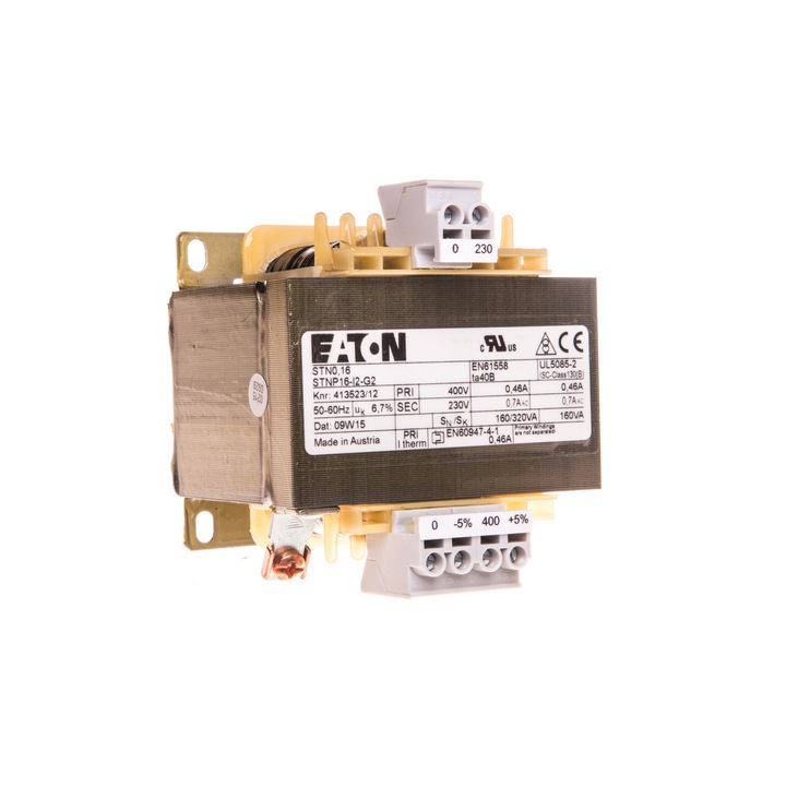 Transformator monofazat, Eaton, 160VA 400/230V STN0.16(400/230), Crem