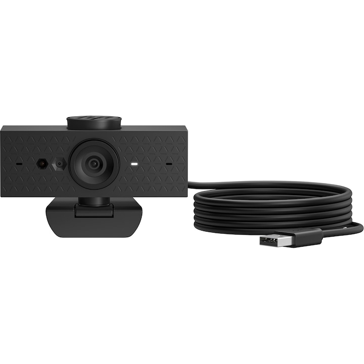 Webkamera, HP, USB, Full HD, fekete