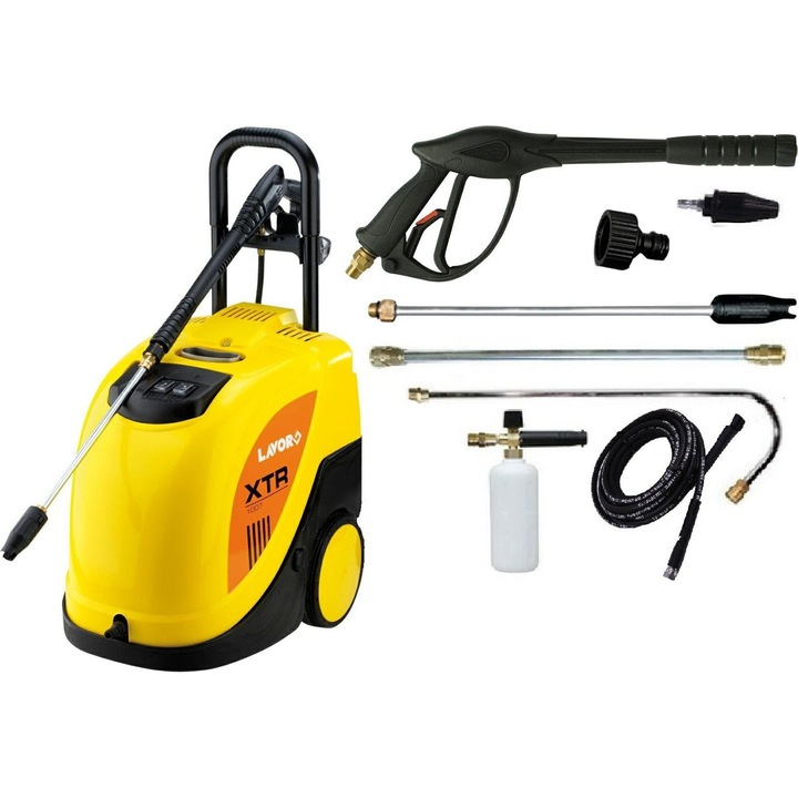 Уред за миене под налягане, Lavor, 3000W, жълт