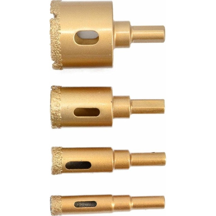 Set 4 burghie, AwTools, Otel, Auriu