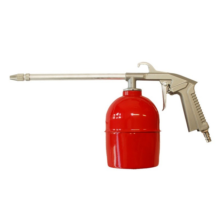 Légpisztoly motortisztításhoz, AwTools, 900 ml, 1/4", alumínium