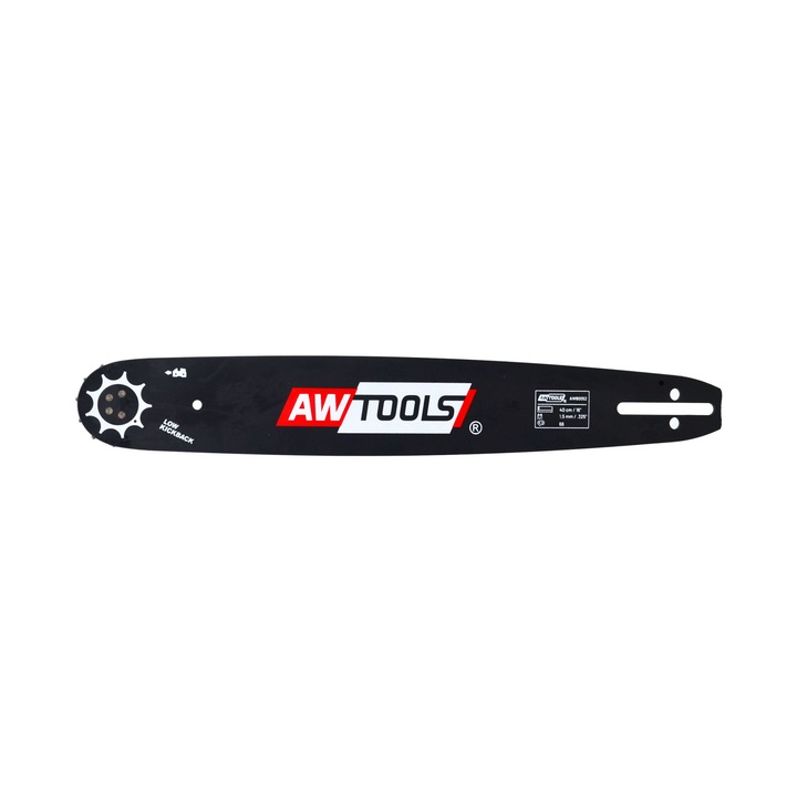 Ghidaj pentru fierastrau, AwTools, 35cm, Negru