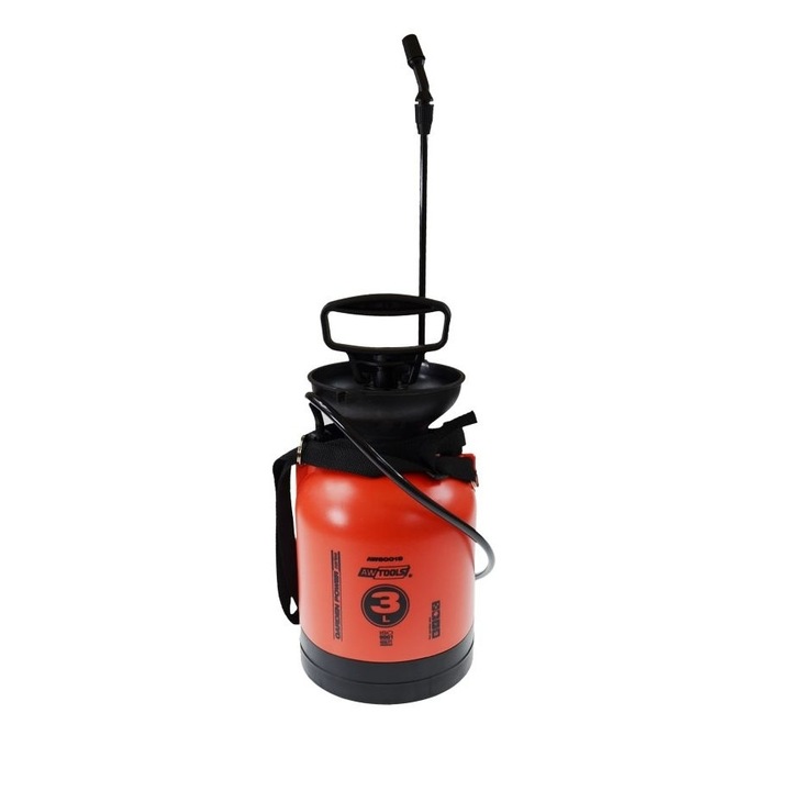 Pompa de stropit, AwTools, Plastic, Portocaliu, 3L
