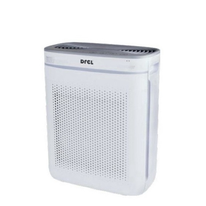 Въздухопречиствател, Drel, 30W, 200 m3/h, 24m2, Бял