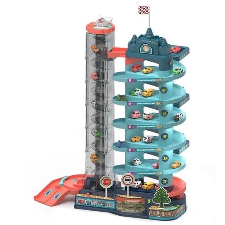 Комплект писти Cars, Luxma, пластмаса, 58 x 43 x 13 см, +3 години, многоцветен