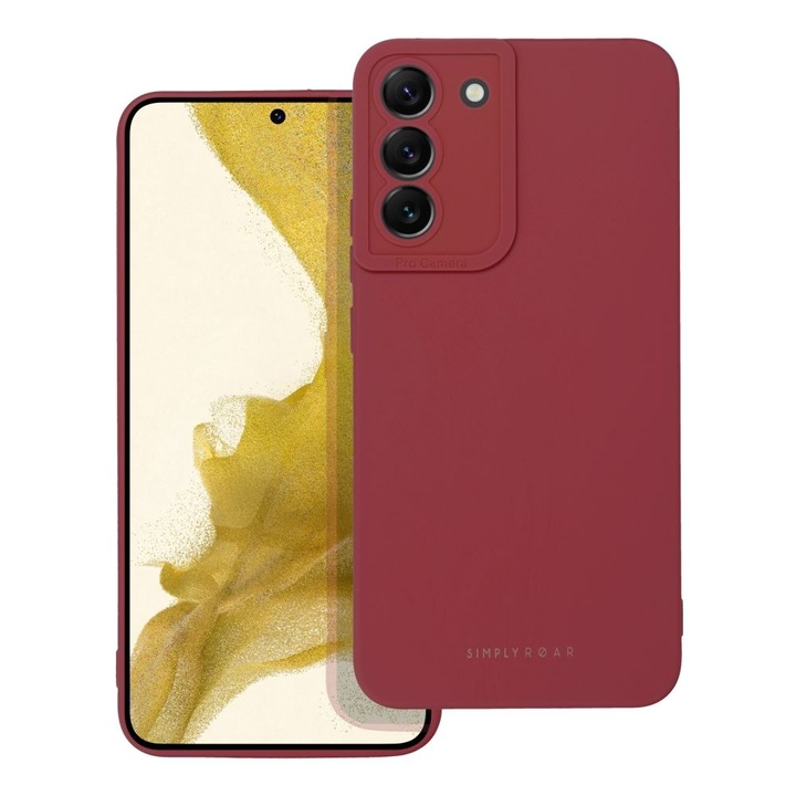 Калъф Roar Luna за Samsung Galaxy S24, червен