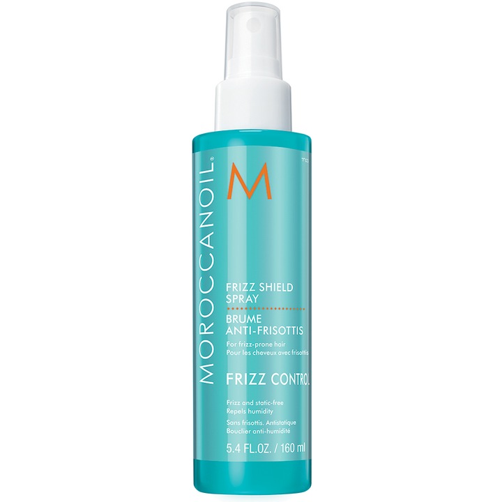 Спрей за защита на косата Moroccanoil Frizz Shield Spray, с ефект против къдрене, 160 мл