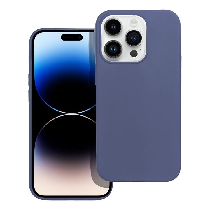 iPhone 14 PRO tok készülékhez matt kék