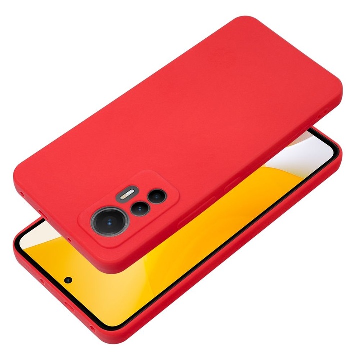Силиконов предпазен калъф Soft Case за Xiaomi Redmi 13C, Червен