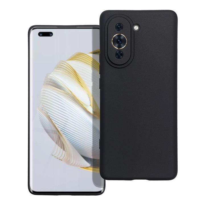 Защитен калъф, TPU, Съвместим с Huawei Nova 10 PRO, черен