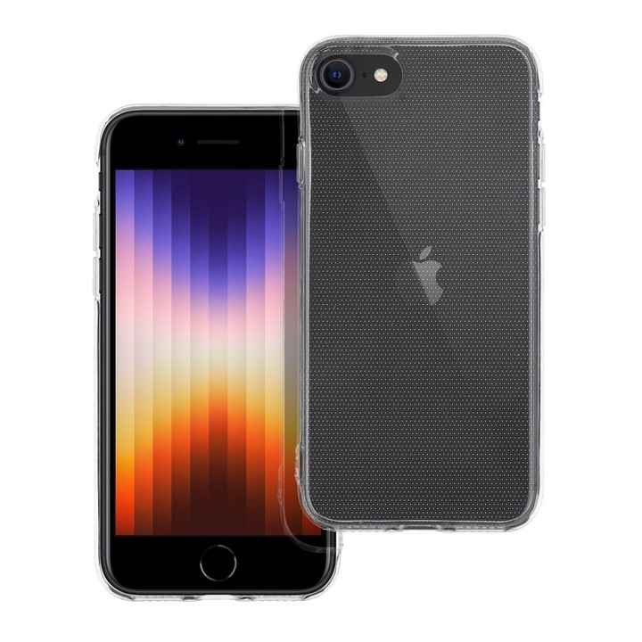 OEM iPhone 7 / 8 / SE 2020 / SE 2022 Telefontok, TPU, átlátszó