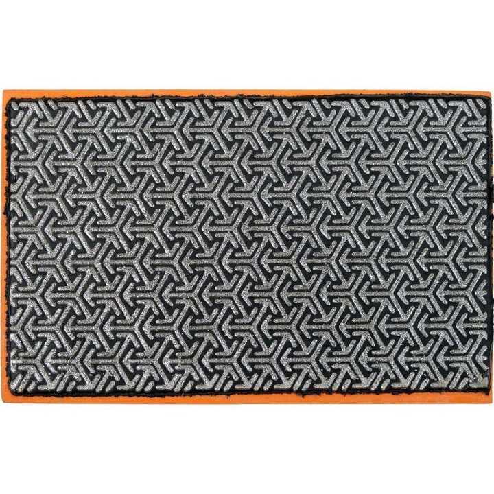 Burete de slefuit, Yato, Cauciuc, Suprafara Diamant, 90 x 60 x 30 mm, Multicolor