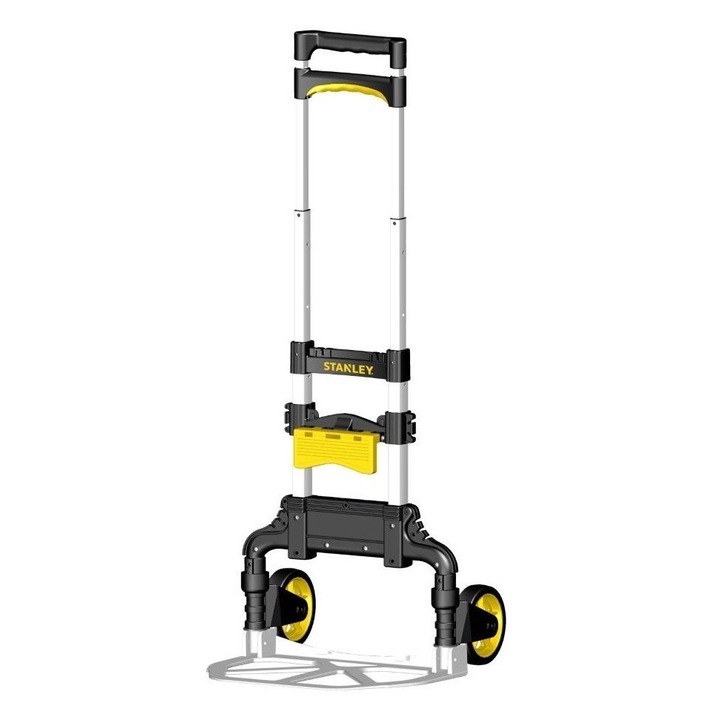 Carucior de transport pliabil, Stanley, Aluminiu, Sarcina 60kg, 40x41x100 cm
