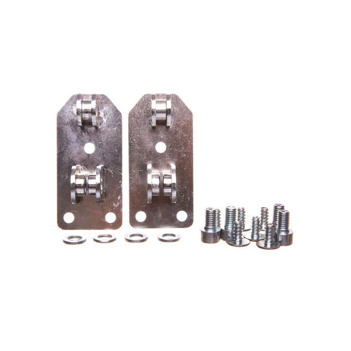 2 Elemente de diviziune carcasa, ETI Polam, Argintiu