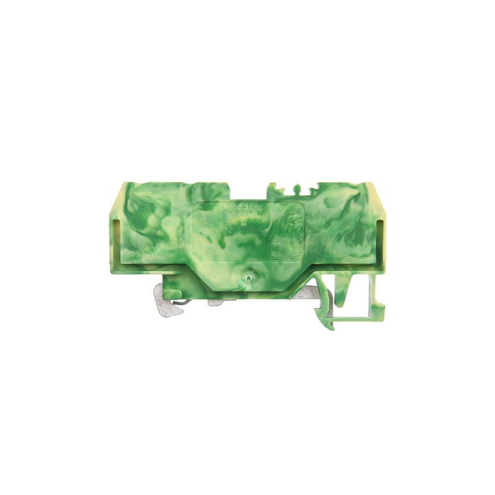 3-жилен конектор, Wago, 2.5 mm, Жълт/Зелен