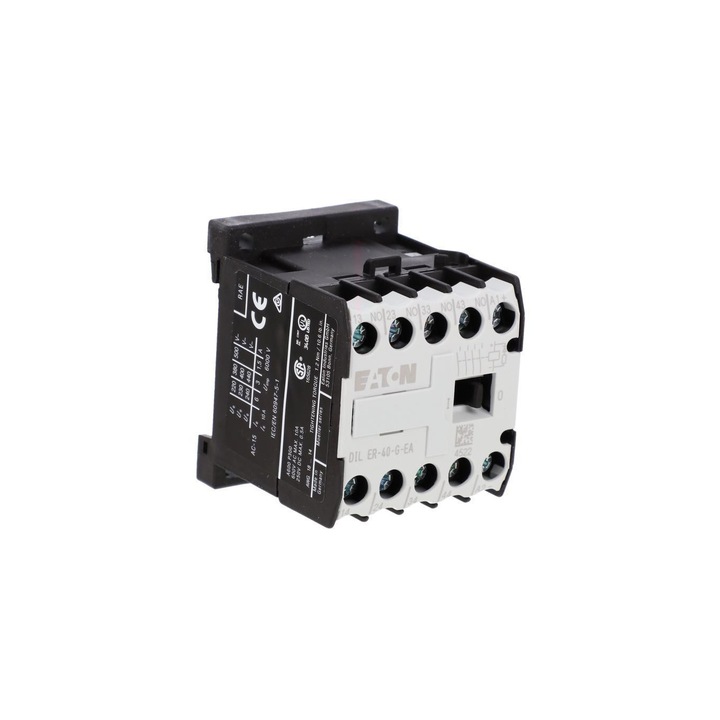 Contactor auxiliar, Eaton, 3A, 4Z, 0R 24V DC DILER-40-G-EA(24VDC)