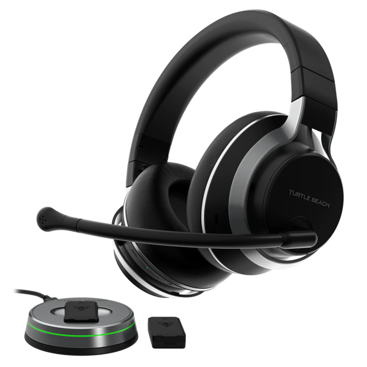 Fejhallgató mikrofonnal, Turtle Beach, Bluetooth, fekete