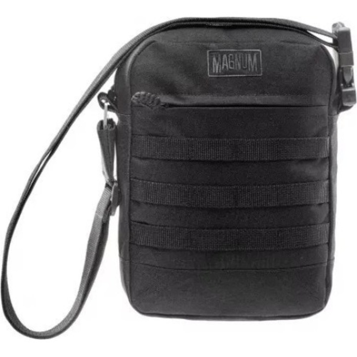 Táska, Magnum, Poliészter, 26x19x15 cm, Fekete