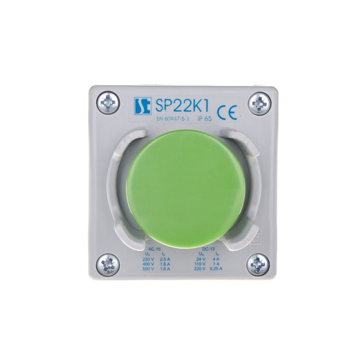 Regleta, Spamel, IP65, Gri/Verde