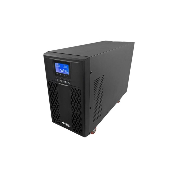 UPS с двойно преобразуване, A-LAN, 12V/7AH, черен