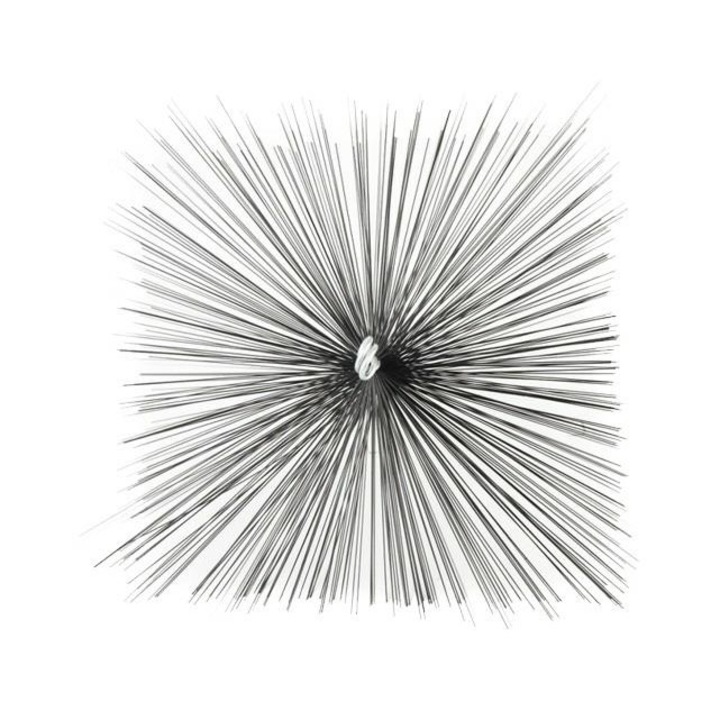 Curatator centrala termica, Bartek, Otel, 220x220 mm, Argintiu