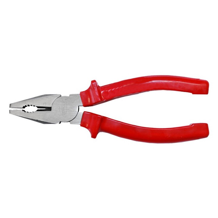 Univerzális szabadalom, AwTools, Szénacél / PVC, 200 mm, Piros / Ezüst