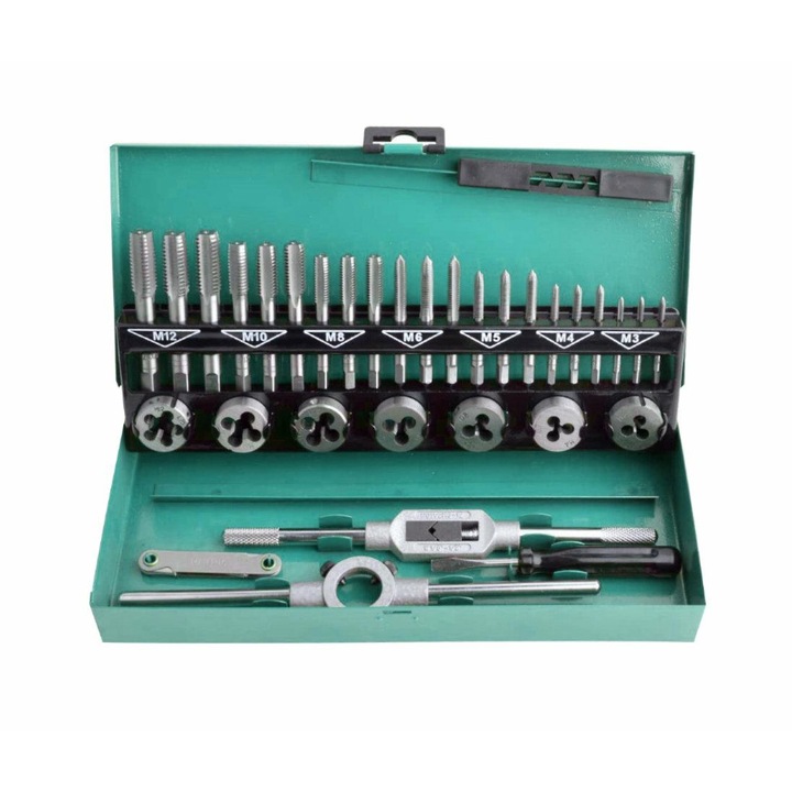 Set de tarozi si filiere, AwTools, 32 bucati