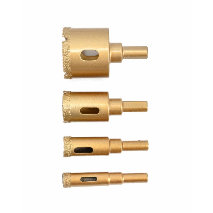 Coroana cu diamant, AWTOOLS, 125 mm, Auriu