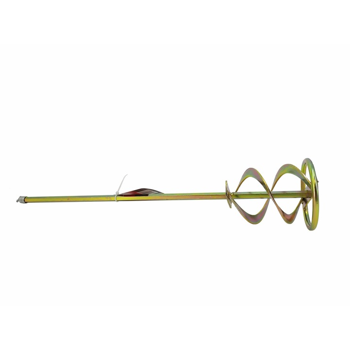 Paleta malaxor pentru vopsea, AwTools, Otel, HEX, 120 x 600mm, Auriu