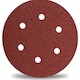 Set 50 discuri de slefuit, Silver, Rosu