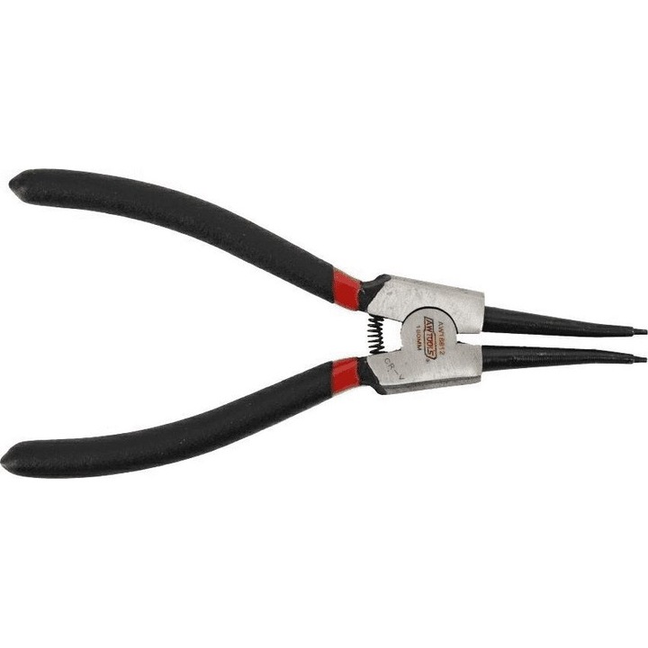 Fogó, AwTools, acél, 180 mm, 0,19 kg, piros/fekete