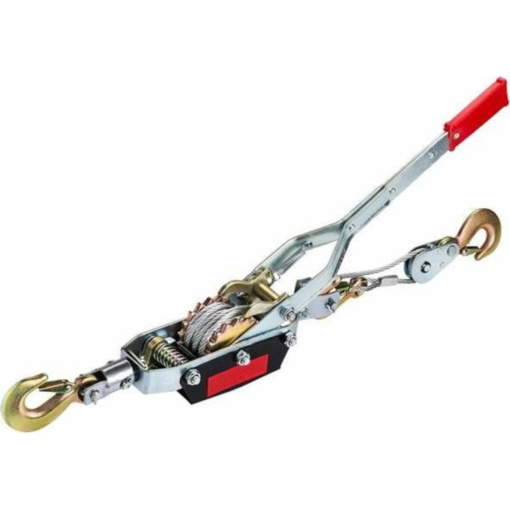 Troliu manual cu sufa, 1 tona, cablu otel galvanizat, Mar-pol