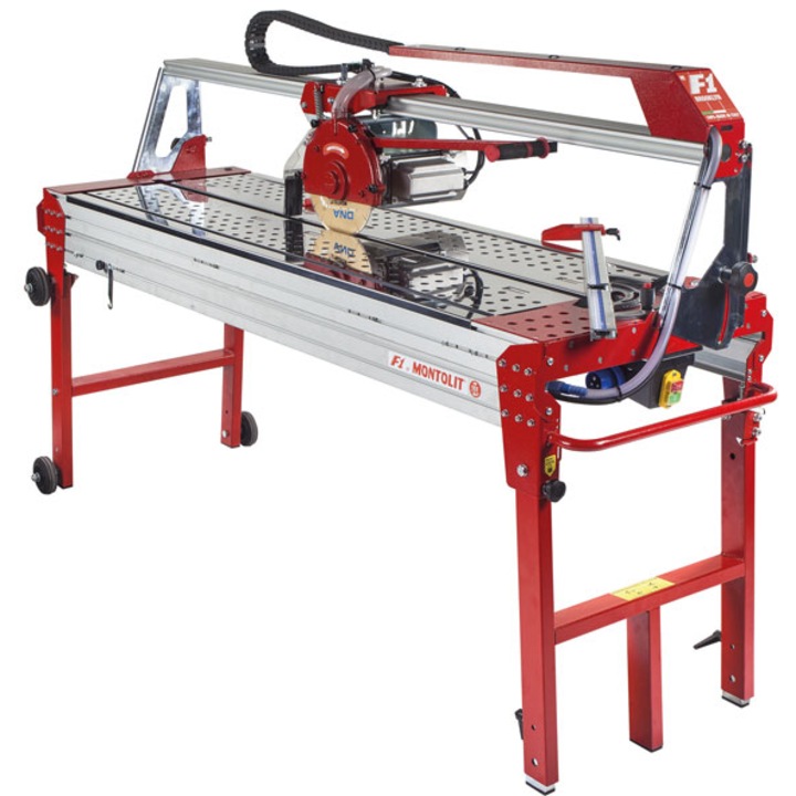 Masina de taiat ceramica, Montolit, F1-151, 100kg, Gri/Rosu