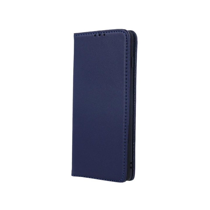 Калъф Telforceone Smart Pro за Samsung Galaxy S21 FE, естествена кожа, тъмно син