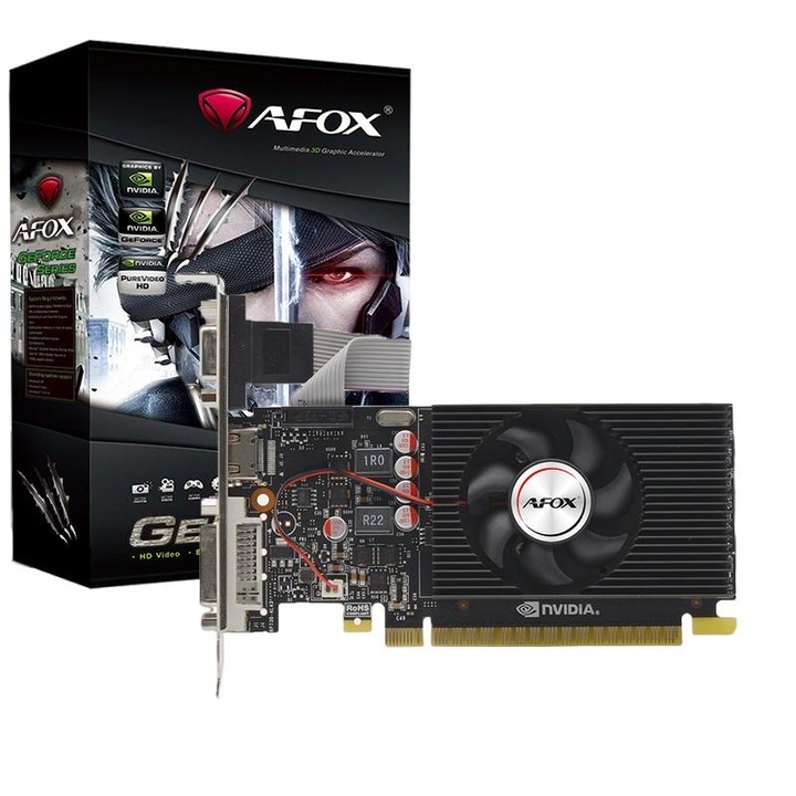 Видео карта, AFOX GeForce GT 240, 1 GB, DDR3