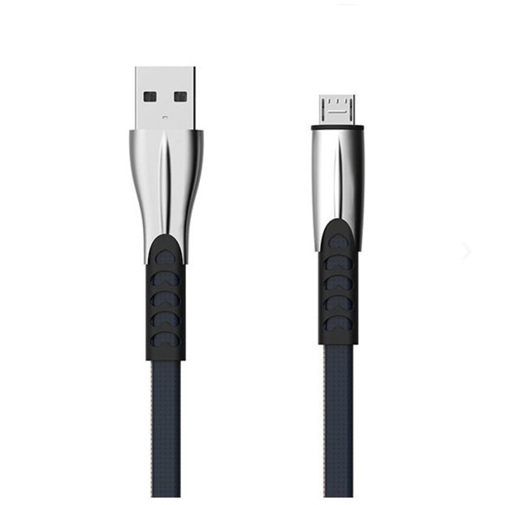 Cablu de date, Somostel, USB-A - USB-C, 1 m, Negru/Albastru inchis