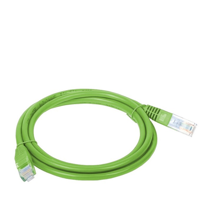 Patch-cord UTP, A-LANTEC, cat.5e, 3,0 m, Verde