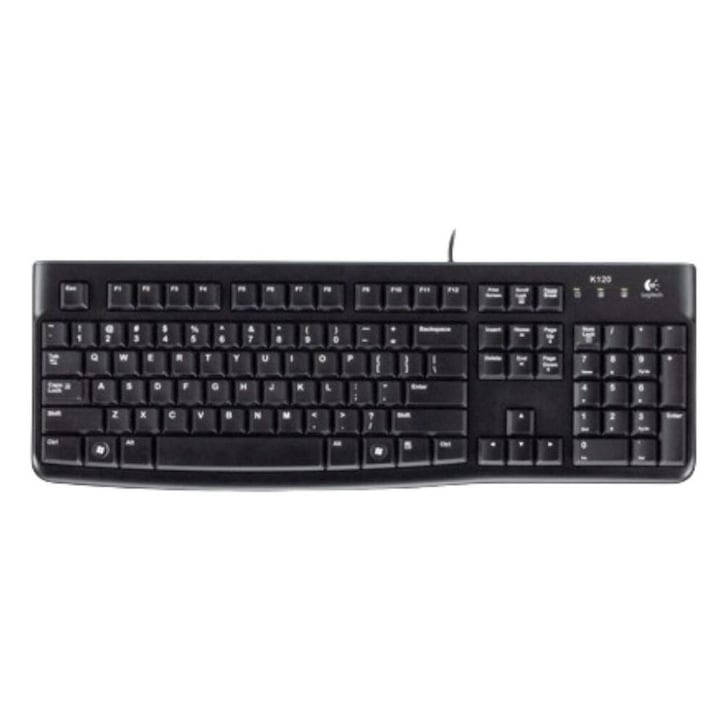 Клавиатура, Logitech, Черна