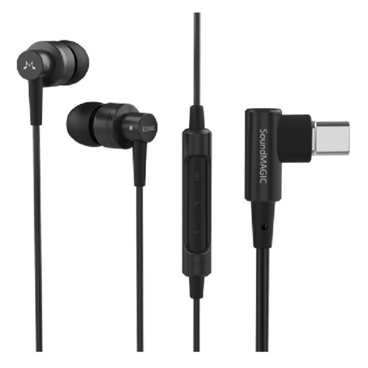 Casti intraauriculare SoundMagic, Negru, 22000 Hz, ES30D