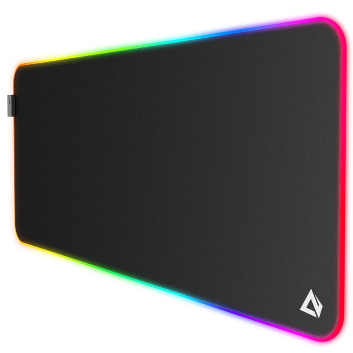 Gaming egérpad, Aukey, 900x400x4mm, Vízálló, Gumírozott, Fekete