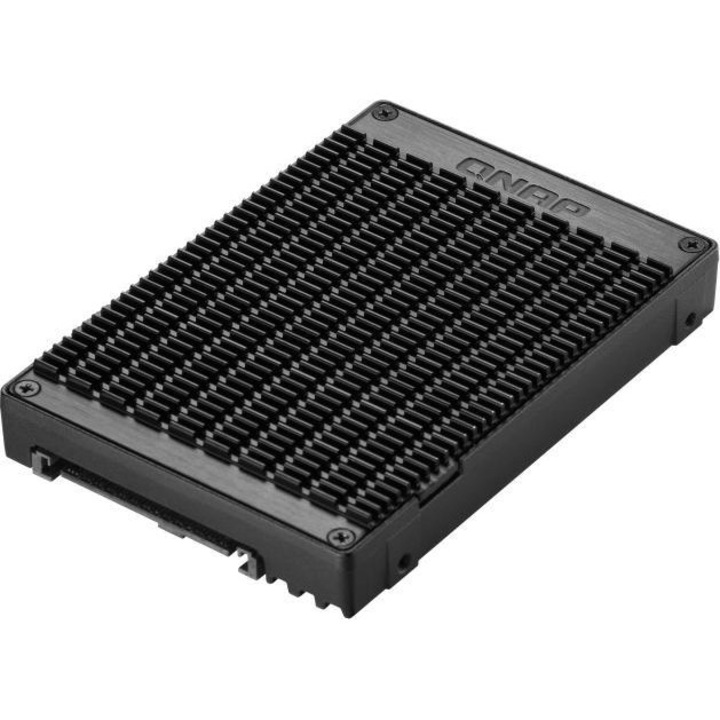 Merevlemez ház QDA-UMP4, QNAP, 2,5", fekete