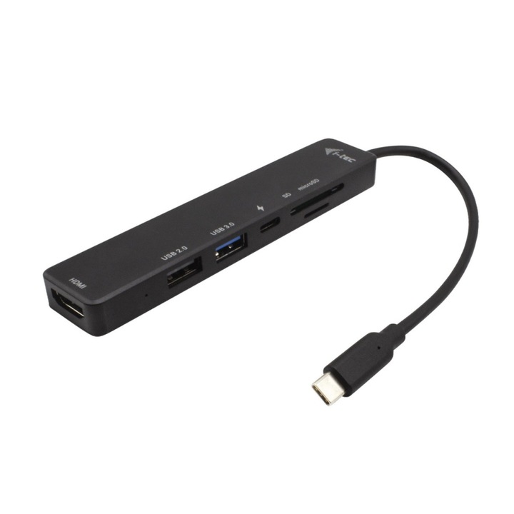 Докинг станция, i-tec, USB-C Travel Easy, HDMI 4K + захранване, 60 W
