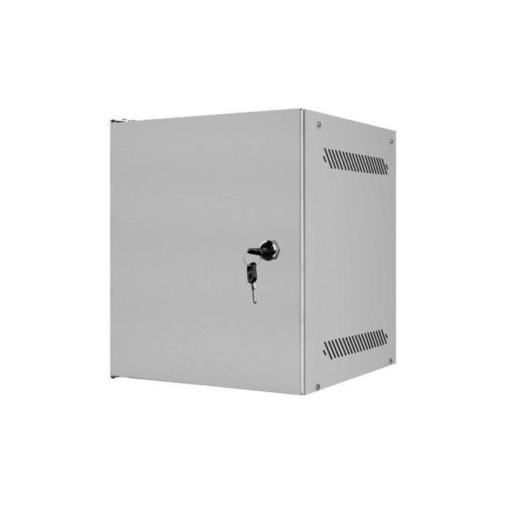 Szerverszekrény, Lanberg, Fém, 280x310mm, Szürke